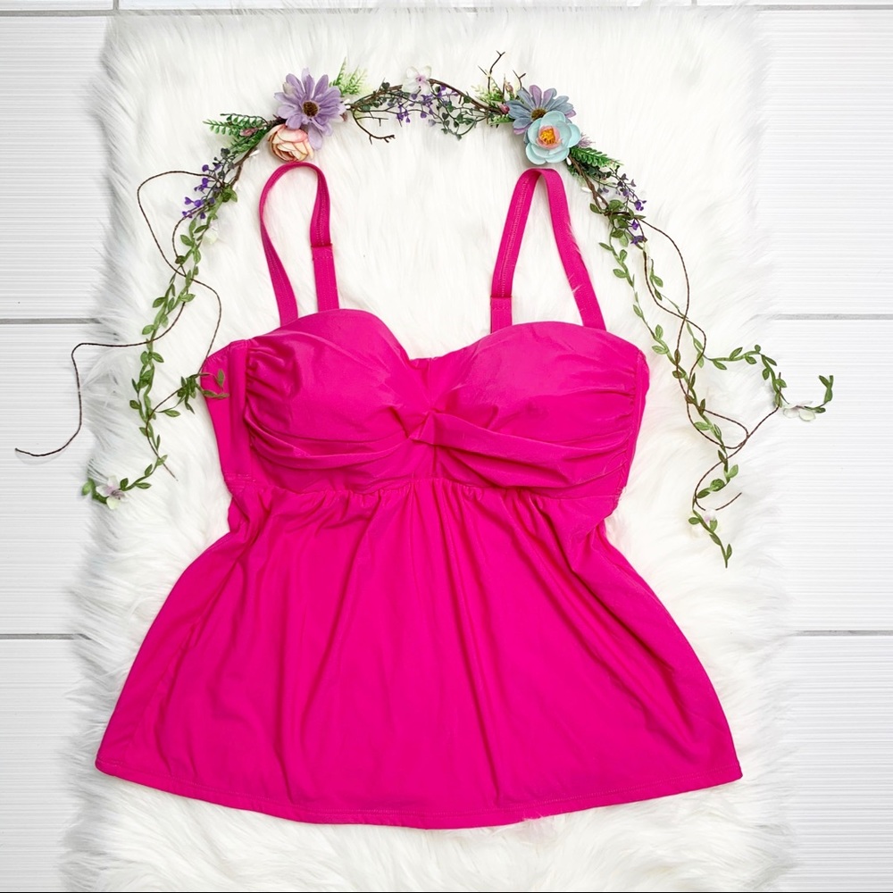 NWT Alex Marie | Pink Fuschia Tankini Swimsuit